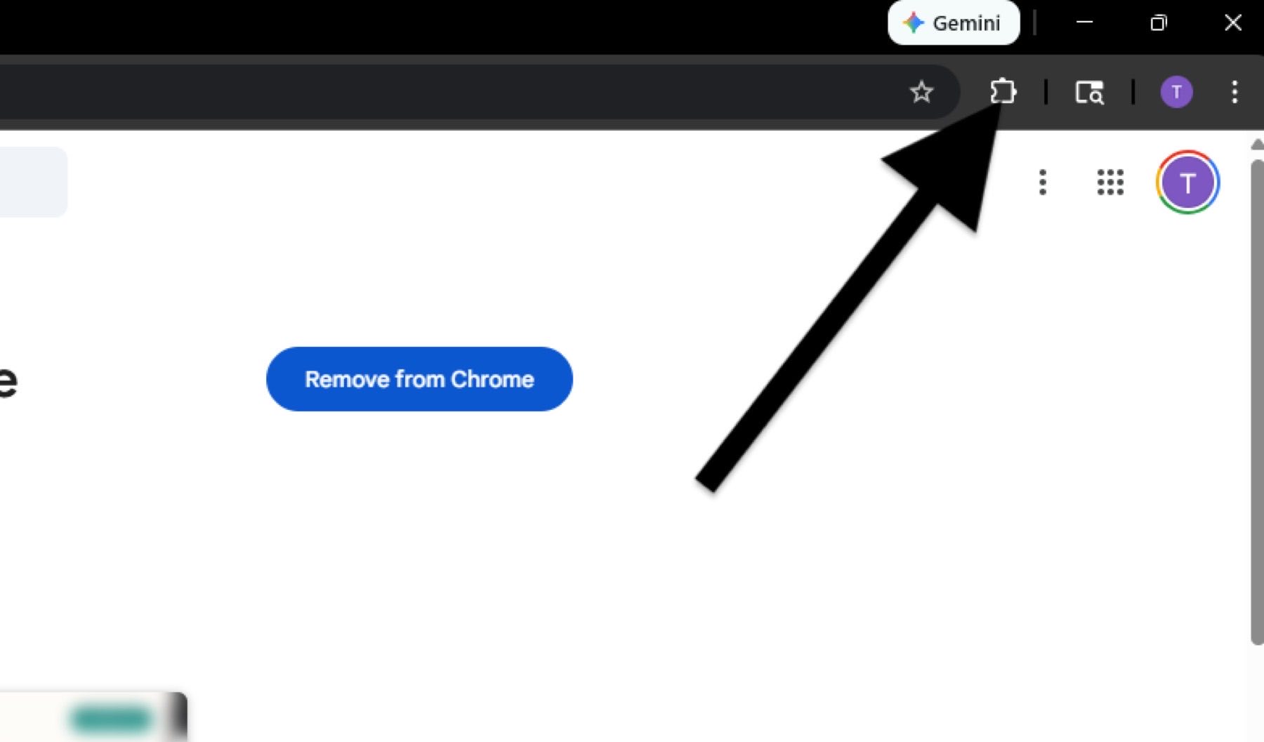 ListPilot extension icon in Chrome toolbar
